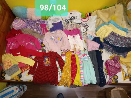 Balíček pre dievčatko vel.98/104, 104–116