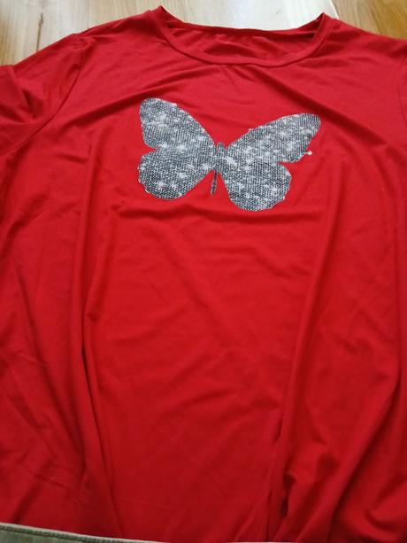 Riflove kratase s vysokým pásom +tričko, bershka,xl