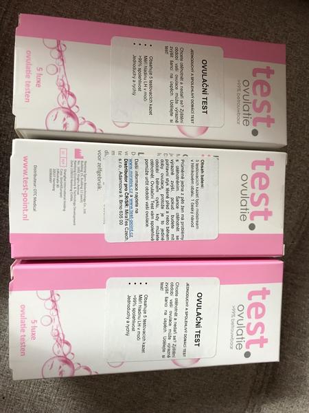 Predám ovulačné testy kúpené u gynekológa