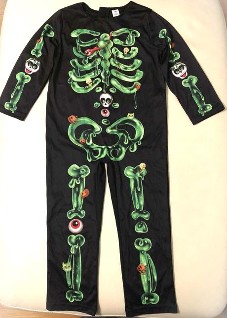 110/116 kostym na karneval, kostra,tu,5-6 r., 