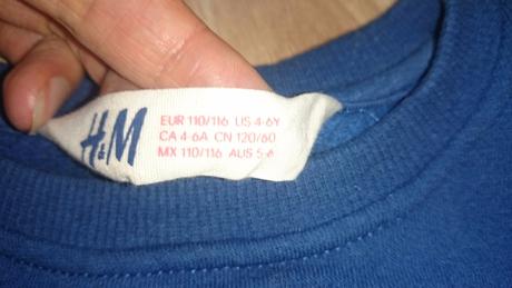 Mikinka, h&m,110