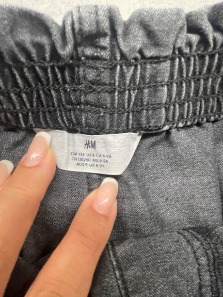 Predám krátke nohavice, h&m,134
