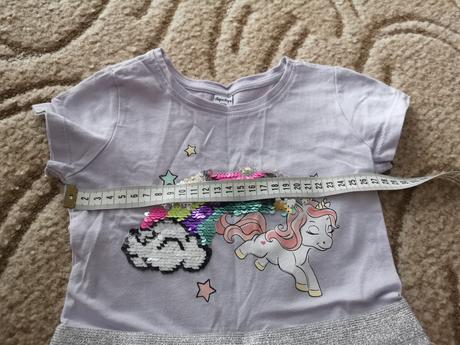 Šaty s jednorožcom, dopodopo,98