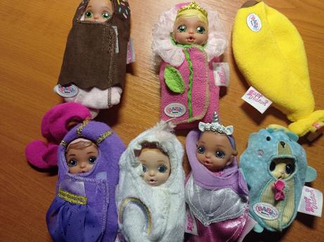 Baby born minibábika 6 ks+opicka,