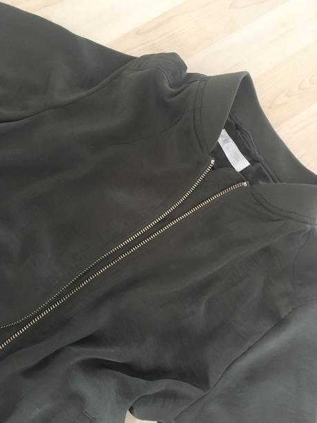 H&m lahka prechodna olivovy bundicka, h&m,158