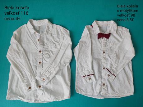 Detska košeľa, pepco,116