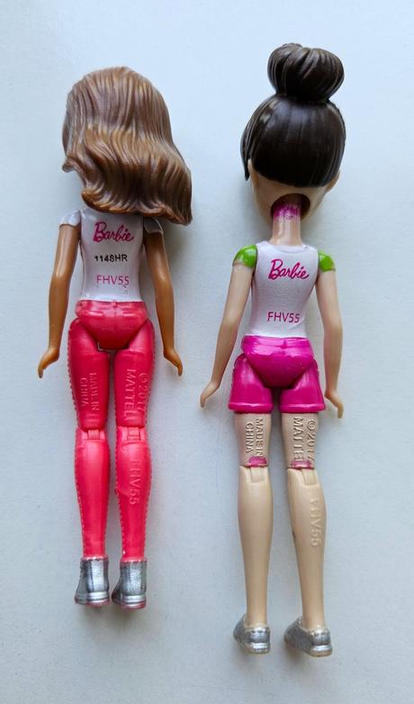 Mini babika barbie fhv55 on the go, 2017, mattel,