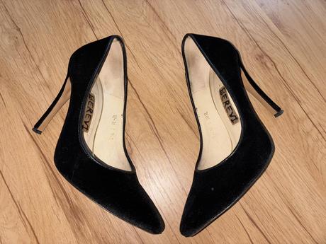 Zamatové kožené topánky berevi 37, 37