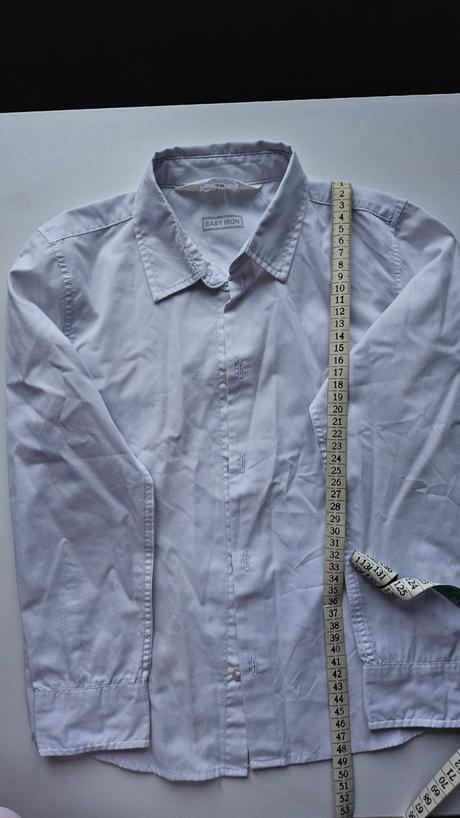 H&m biela košeľa, h&m,122