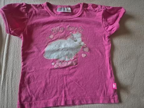 Ružové tričko so zajacom, okay,80