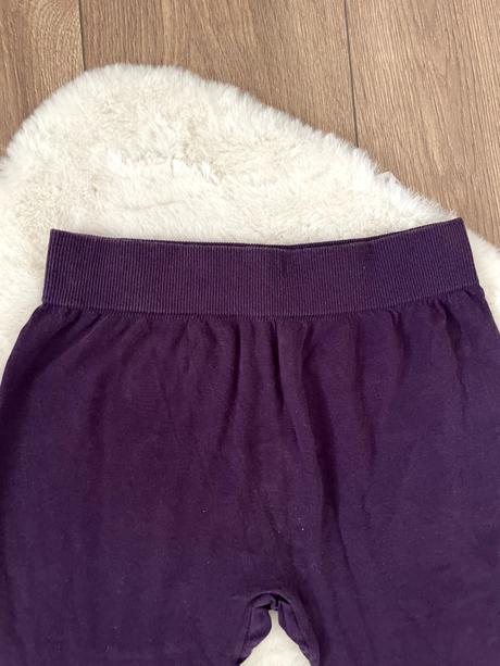 Fialové elastické legíny, xs/s, xs