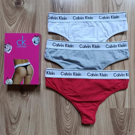 Set nohavičiek 3 ks v krabičke calvin klein s, calvin klein,s