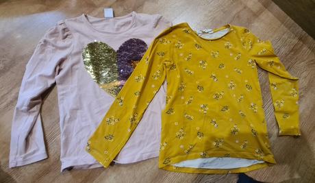 Tričko 2 ks, h&m,122