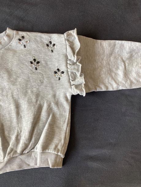 Mikina s kamienkami, lindex,140