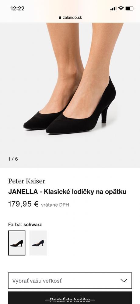 Peter kaiser lodičky 24cm (4 1/2), 37