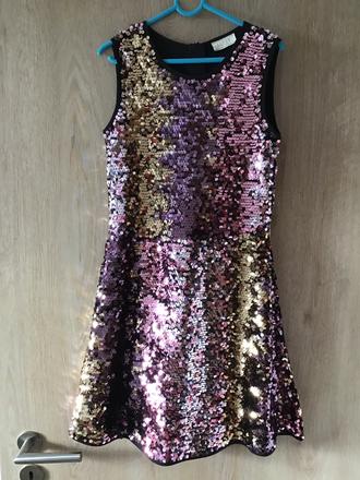 Flitrové šaty lipsy 134/140, lipsy london,140