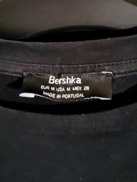 Tričkové šaty bershka, bershka,m