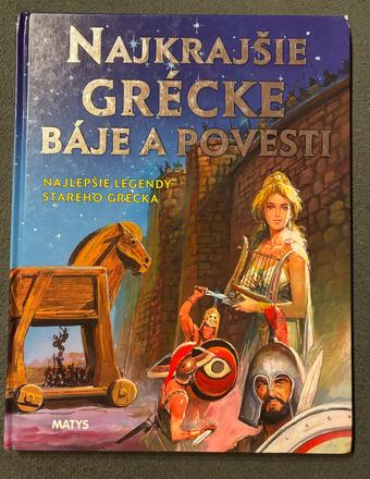 Kniha - najkrajšie grécke báje a povesti,