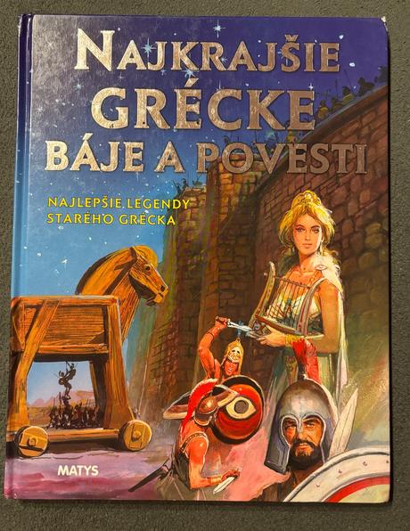 Kniha - najkrajšie grécke báje a povesti, 