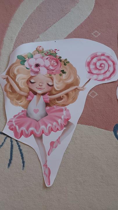 Kvalitne nalepky na stenu - baletky, 