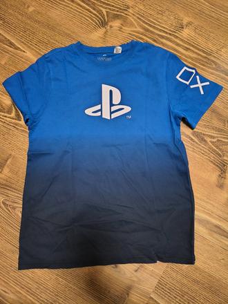 Playstation tricko, h&m,146