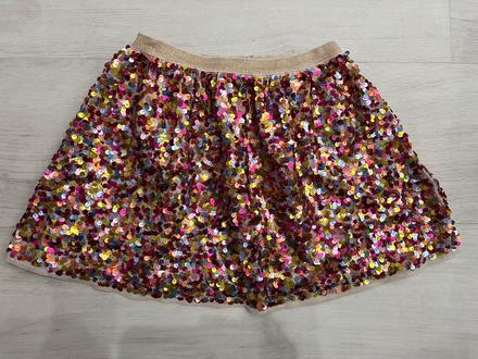 Flitrova sukňa, h&m,128