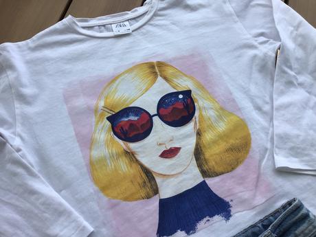 Tričko tvár zara 134, zara,134