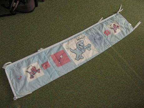 Mantinel do postielky mothercare, šírka (cm): 30,dĺžka (cm): 140