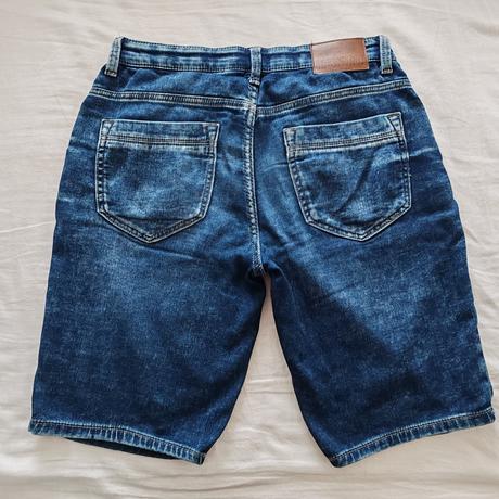 Chlapčenské krátke nohavice jog denim, 164