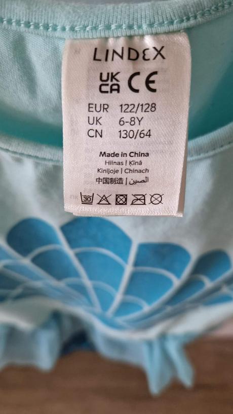 Kostym morska vila top stav, 