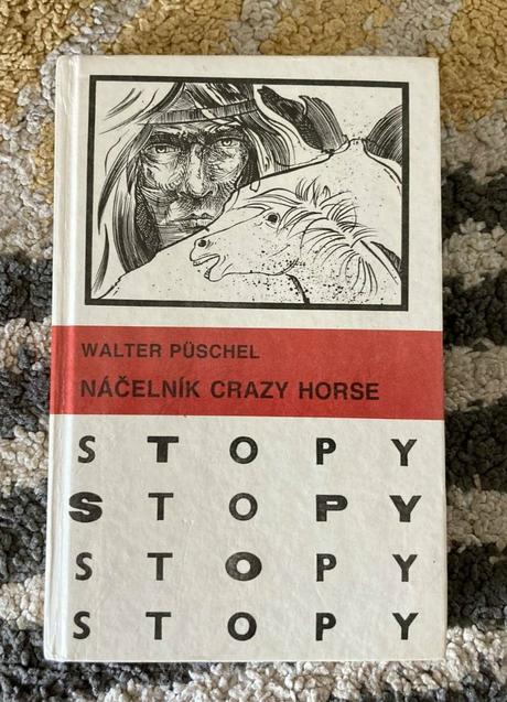 Náčelník crazy horse-prvé vyd.1989, 