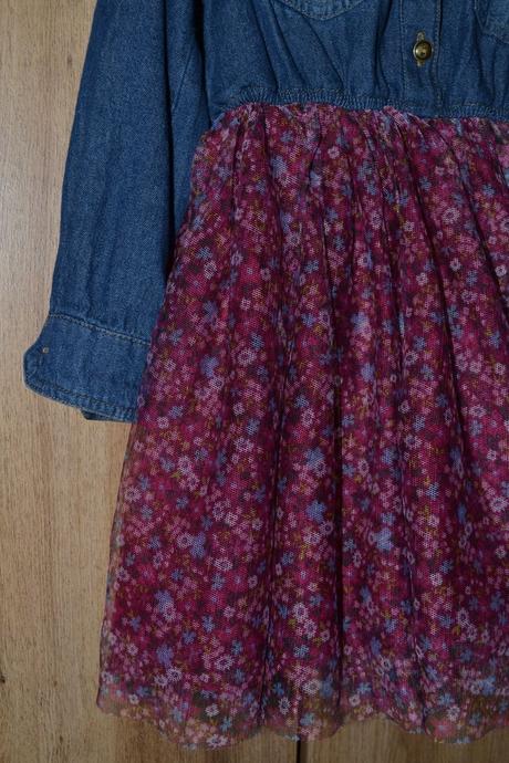 Šaty z riflovým vrchom, 104