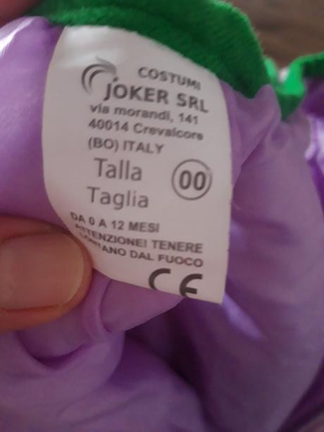 Karnevalovy kostym hrozno,