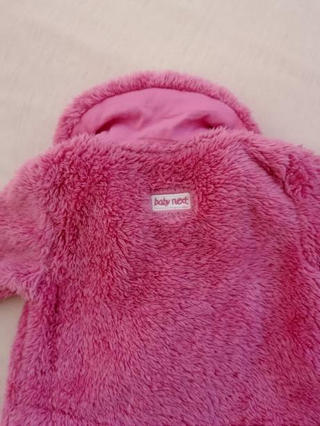 Teplá teddy bundička zn. next veľ. 68, next,68
