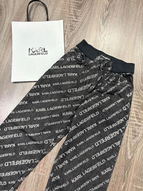 Karl lagerfeld široke dievcenske rifle č.152, 152