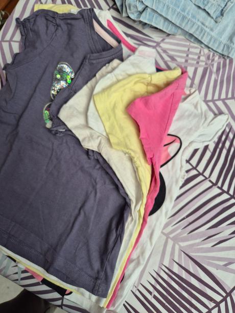 Letny set tričiek a kraťasy 110, 104–116