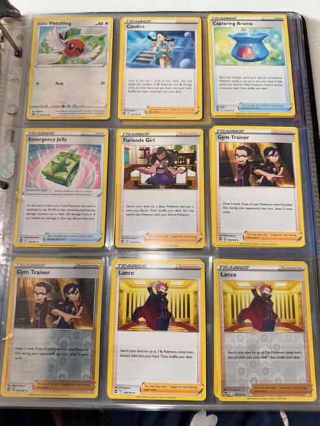 Pokémon silver tempest kartičky, 