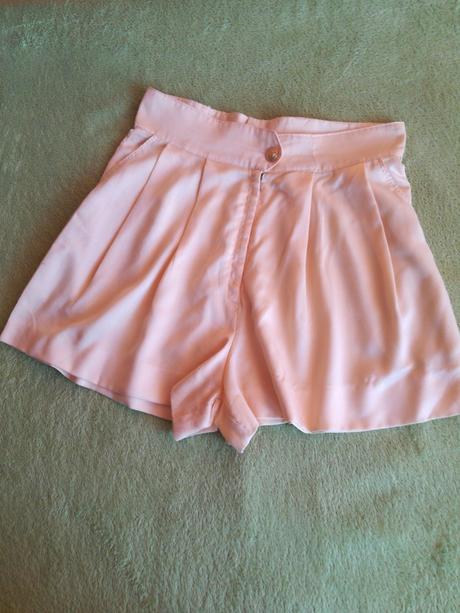 Krátke nohavice vysoký  pás s, 158