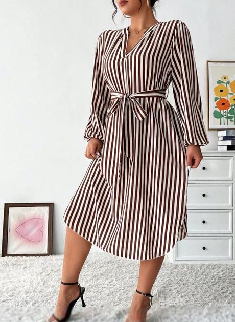 Šaty pásikavé, xxl