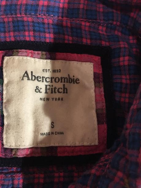 Flanelová košeľa abercrombie, abercrombie&fitch,s
