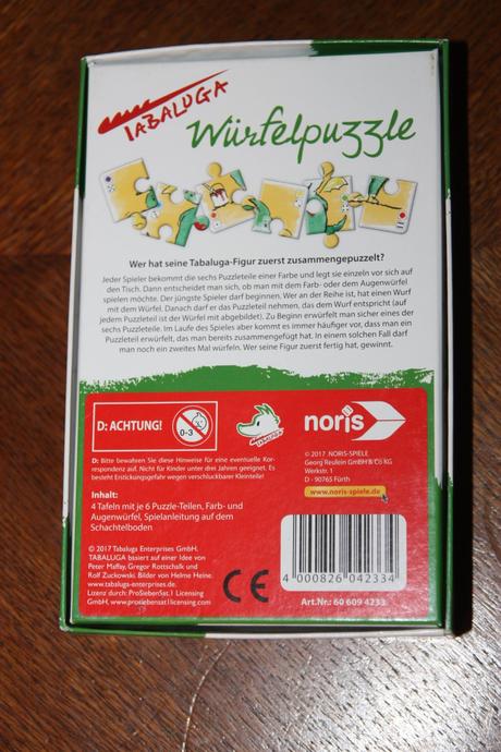 Tabaluga- hoď kockou a skladaj - od 3 rokov, 