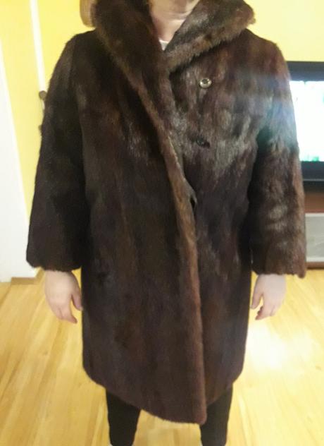 Norkový kožuch, xl