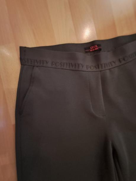 Khaki nohavice cecil veľ. l, l