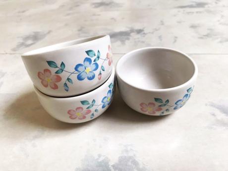 Mini porcelánové mištičky 3 ks, 