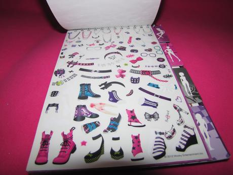 Style me up šablóny, nálepky, 