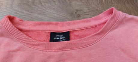 Neónovo ružová mikina, 164