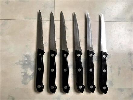 Sada kvalitných nožov - pílka / 6 ks,