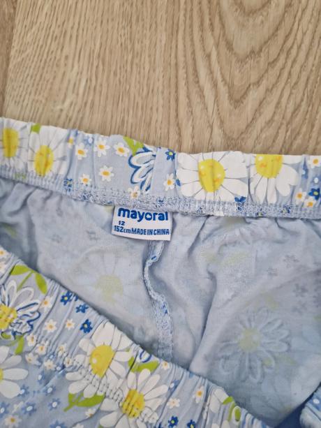 Pyžamo bavlnené mayoral bledomodré krátke, mayoral,152