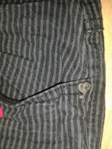 Sive pruzkovane rifle, s.oliver,36