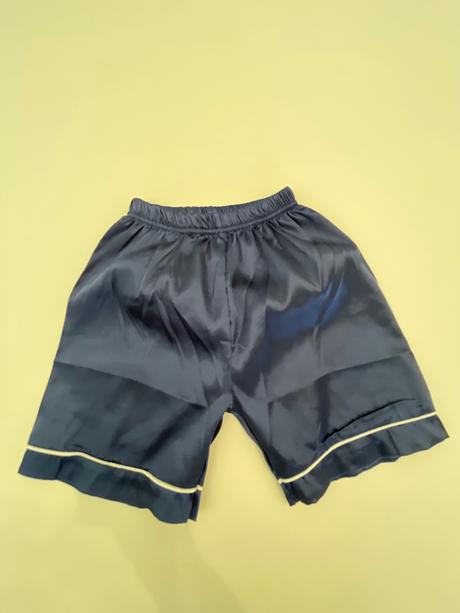 Saténové pyžamkové kraťasy, 128